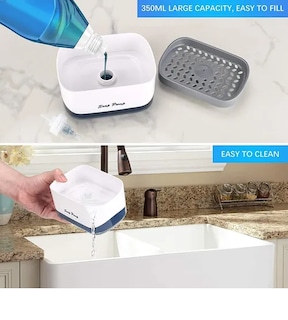 Foto 3 | Foto 3 | Dispensador Xtellar De Jabón Para Cocina Soporte De Esponja Jabonera