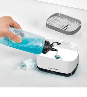 Foto 4 | Foto 4 | Dispensador Xtellar De Jabón Para Cocina Soporte De Esponja Jabonera