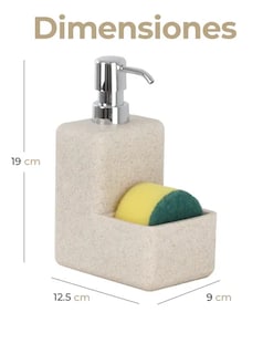 Foto 5 | Foto 5 | Dispensador Xtellar De Jabon Liquido Con Esponja Para Baño Y Cocina
