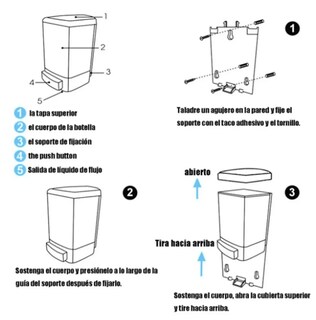 Foto 3 | Foto 3 | Dispensador Xtellar De Jabón Líquido Antibacterial, Rellenable 800ml