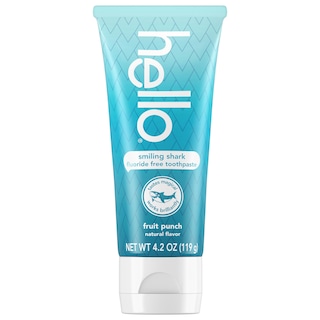 Foto 6 | Foto 6 | Pasta De Dientes Hello Smiling Shark Fruit Punch Sin Flúor 125ml - Venta Internacional.