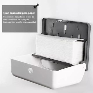 Foto 3 | Foto 3 | Dispensador De Papel Toallas Sanitas Para Cocina Y Baños Eo Safe Imports Esi-17689 Blanco