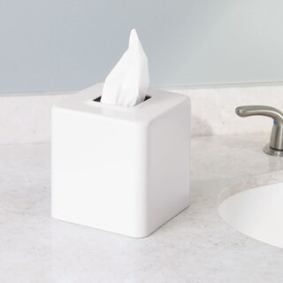 Foto 3 | Foto 3 | Funda Para Caja De Pañuelos Mdesign Unity Collection Acero Blanco - Venta Internacional.