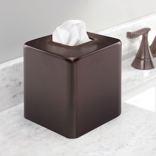 Foto 2 | Foto 2 | Funda De Caja De Pañuelos Faciales Mdesign De Acero Para Baño Color Bronce - Venta Internacional.