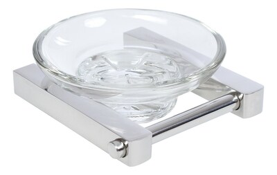 Foto 1 | Foto 1 | Jabonera de Cristal con Base Gravita AB 1913.5A 46 color Plata