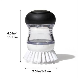 Foto 6 | Foto 6 | Cepillo Dispensador De Jabón Oxo Good Grips, Color Negro, Transparente Y Blanco - Venta Internacional.