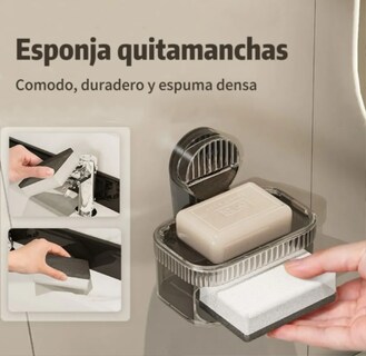 Foto 4 | Foto 4 | Xtellar Jabonera Deluxe 2 En 1: Comodidad Y Durabilidad Para Tu Baño