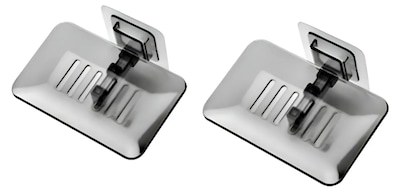 Foto 1 | Foto 1 | Xtellar Jabonera De Pared De Plástico Resistente Y Transparente - Pack De 2