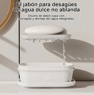 Foto 2 | Foto 2 | Xtellar - Jabonera De Viaje Premium Para Baño Ultraportátil Y Segura Color Blanco