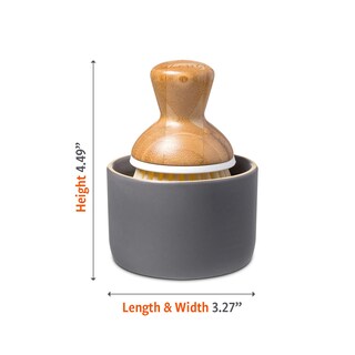 Foto 5 | Foto 5 | Set De Limpieza Full Circle Bubble Up Bamboo Con Dispensador De Cerámica - Venta Internacional.
