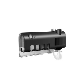 Foto 1 | Foto 1 | Porta Cepillos Dispensador de Pasta Recargable Eo Safe Imports Negro