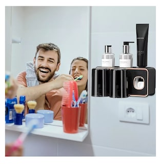 Foto 4 | Foto 4 | Organizador de Cepillos de Dientes con Dispensador de Pasta