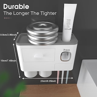 Foto 5 | Foto 5 | Soporte para Cepillos de Dientes Ihave con Dispensador - Venta Internacional