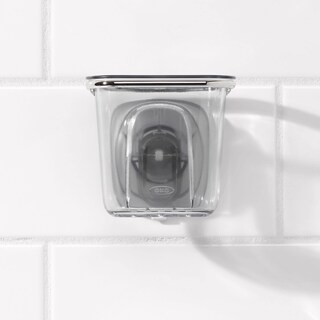 Foto 5 | Foto 5 | Vaso Para Accesorios De Ducha Oxo Good Grips Stronghold, Transparente Con Succión - Venta Internacional.