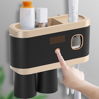 Foto 5 | Foto 5 | Soporte para Cepillos de Dientes con Dispensador Automático de Pasta de Dientes - Venta Internacional