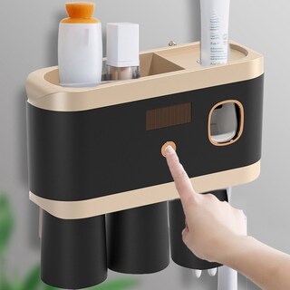 Foto 5 | Foto 5 | Soporte para Cepillos de Dientes con Dispensador Automático de Pasta de Dientes - Venta Internacional