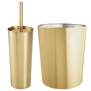 Foto 1 | Foto 1 | Set De Escobilla Y Papelera Para Inodoro Mdesign Mirri Brass - Venta Internacional.