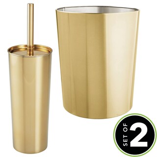 Foto 2 | Foto 2 | Set De Escobilla Y Papelera Para Inodoro Mdesign Mirri Brass - Venta Internacional.
