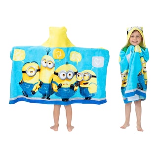 Foto 1 | Foto 1 | Toalla Con Capucha Despicable Me Minions Franco Kids 60 X 120 Cm - Venta Internacional.