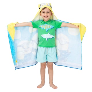 Foto 2 | Foto 2 | Toalla Con Capucha Despicable Me Minions Franco Kids 60 X 120 Cm - Venta Internacional.