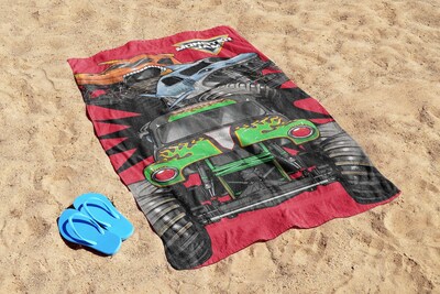 Foto 4 | Foto 4 | Toalla De Playa Jay Franco Monster Jam Grave Digger Megalodon - Venta Internacional.