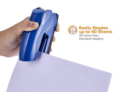 Foto 6 | Foto 6 | Grapadora Bostitch Office, Resistente, Con Capacidad Para 40 Hojas, Azul Marino - Venta Internacional.
