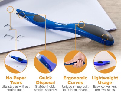 Foto 2 | Foto 2 | Removedor De Grapas Magnético Bostitch Office Professional, Paquete De 3 - Venta Internacional.