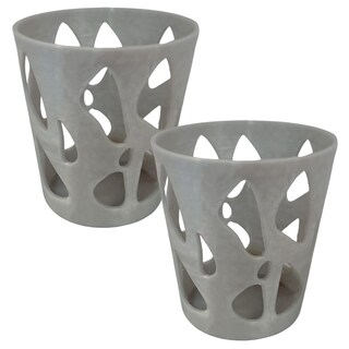 Foto 2 | Foto 2 | Vaso Organizador de Lápices y Plumas 2 Piezas Gris