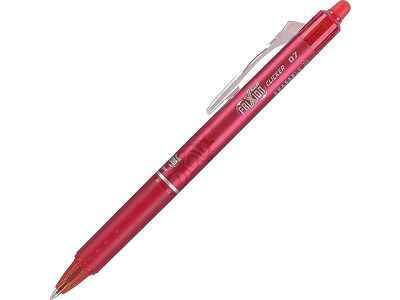 Foto 4 | Foto 4 | Bolígrafos De Gel Pilot Frixion Clicker Borrables De Punta Fina De 0 7 Mm  Color Rojo - Venta Internacional.