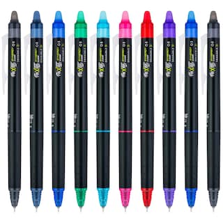 Foto 2 | Foto 2 | Bolígrafos De Tinta De Gel Pilot Frixion Synergy Clicker 0 5 Mm Paquete De 10 - Venta Internacional.
