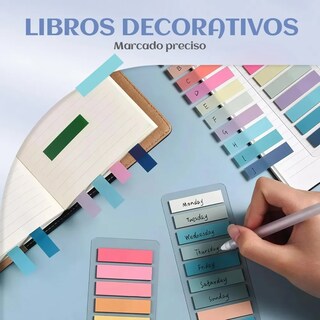 Foto 3 | Foto 3 | Notas Adhesivas Transparentes De Índice 15 Sets 3000 Piezas