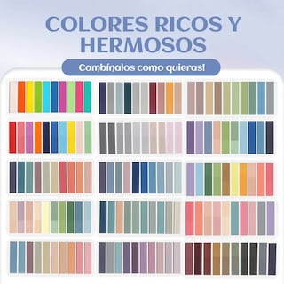 Foto 6 | Foto 6 | Notas Adhesivas Transparentes De Índice 15 Sets 3000 Piezas