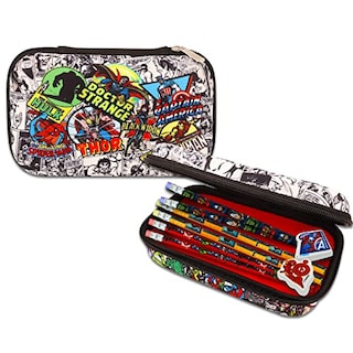 Foto 6 | Foto 6 | Venta Internacional - Set De Material Escolar Marvel Avengers Con Estuche Y Lápices