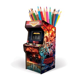 Foto 5 | Foto 5 | Portalápices de Escritorio Arcade Genuine Fred Stranger Things Multicolor - Venta Internacional