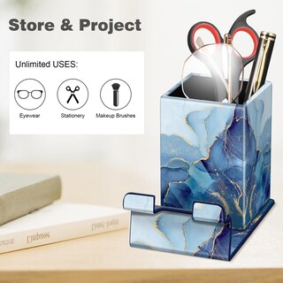 Foto 4 | Foto 4 | Soporte para Anteojos Fintie y Miniorganizador Multiusos Ocean Marble - Venta Internacional