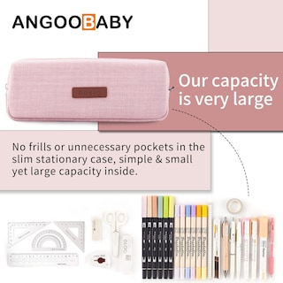 Foto 2 | Foto 2 | Estuche para Lápices Angoobaby Rosa - Venta Internacional