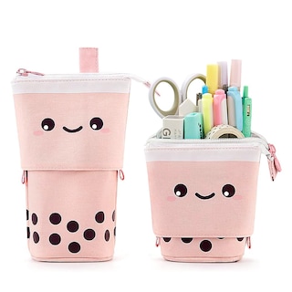 Foto 1 | Foto 1 | Estuche para Lápices KPX Boba Cute Rosa 1 Pieza - Venta Internacional