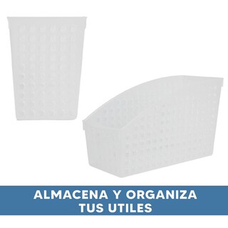 Foto 3 | Foto 3 | Set De 2 Cestas De Plástico Jauz Improvement Organizadoras (j0435)