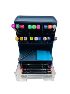 Foto 1 | Foto 1 | Organizador para Escritorio Plástico Azul