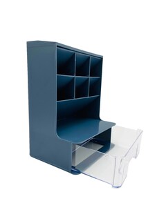 Foto 3 | Foto 3 | Organizador para Escritorio Plástico Azul