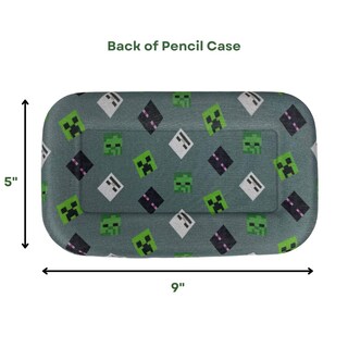 Foto 4 | Foto 4 | Set De Estuches Para Lápices Con Diseños Innovadores De Minecraft Con Pegatinas Para Niños - Venta Internacional.