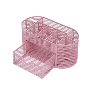 Foto 1 | Foto 1 | Organizador De Escritorio Belug  Con 8 Compartimentos Y 1cajón Rosa
