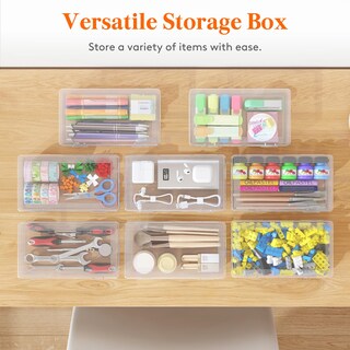 Foto 5 | Foto 5 | Estuche De Plástico Para Lápices Lifewit Con Tapa Hermética De Gran Capacidad - Venta Internacional.