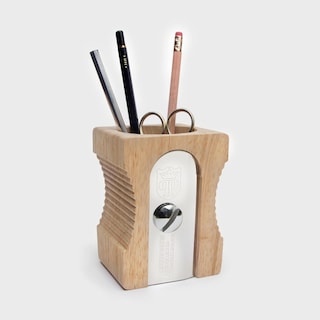 Foto 4 | Foto 4 | Soporte Para Bolígrafos Suck Uk  Sacapuntas De Madera  Lámpara De Escritorio - Venta Internacional.