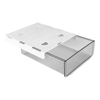 Foto 1 | Foto 1 | Cajas De Plastico Lab.g Almacenamiento Estilo Cajonera Debajo Blanco Gris