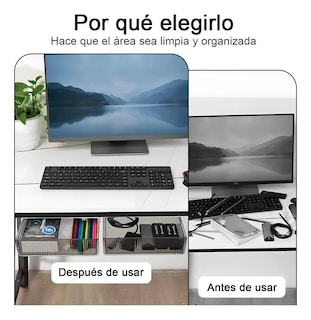 Foto 3 | Foto 3 | Cajas De Plastico Lab.g Almacenamiento Estilo Cajonera Debajo Blanco Gris