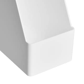 Foto 4 | Foto 4 | Revistero Organizador de Plástico Paquete De 12 Unidades Blanco - Venta Internacional