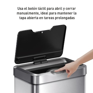 Foto 3 | Foto 3 | Bote de Basura Eko EK9278TMT-50L Gris