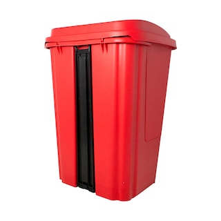 Foto 3 | Foto 3 | Cesto de Basura Sablón con Tapa color Rojo