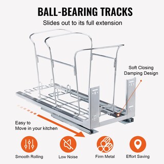Foto 5 | Foto 5 | Cubo De Basura Extraíble Vevor, 37 Cuartos De Galón, 35 L - Venta Internacional.